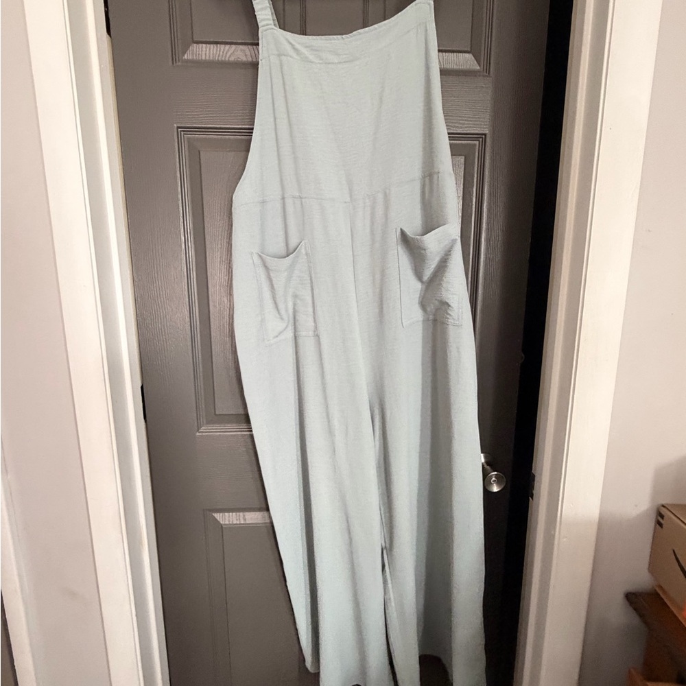 Chic Women's Light Blue Jumpsuit